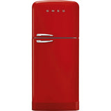 Retro-Style Refrigerator (19.3 cu ft, Right Hinge) - Red