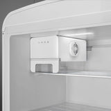 Retro-Style Refrigerator (19.3 cu ft, Right Hinge) - White