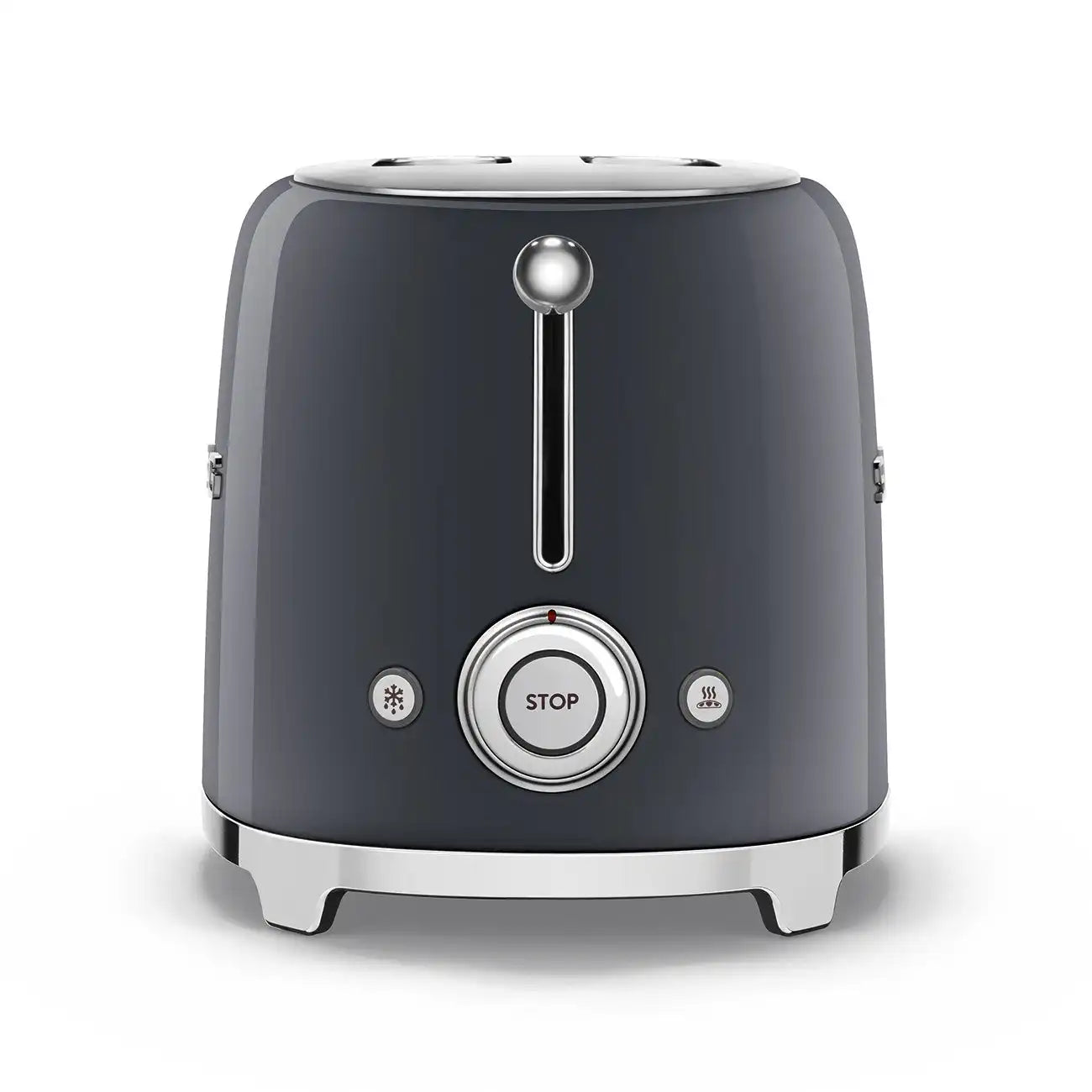Retro-Style 2-Slice Toaster - Slate Gray