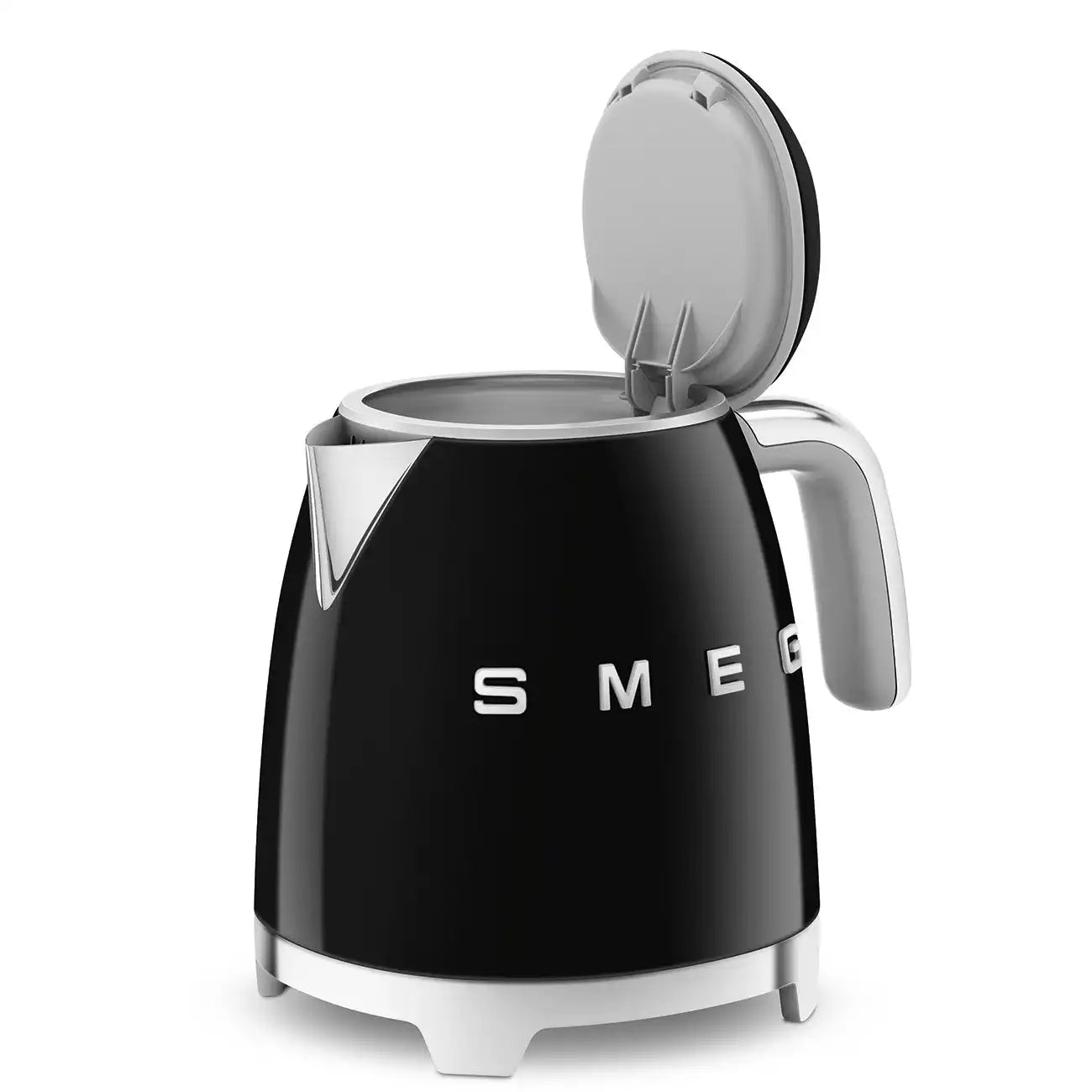 Mini Electric Kettle (3 Cups) - Retro-Style Black
