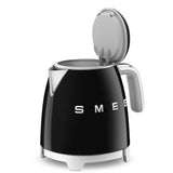 Mini Electric Kettle (3 Cups) - Retro-Style Black