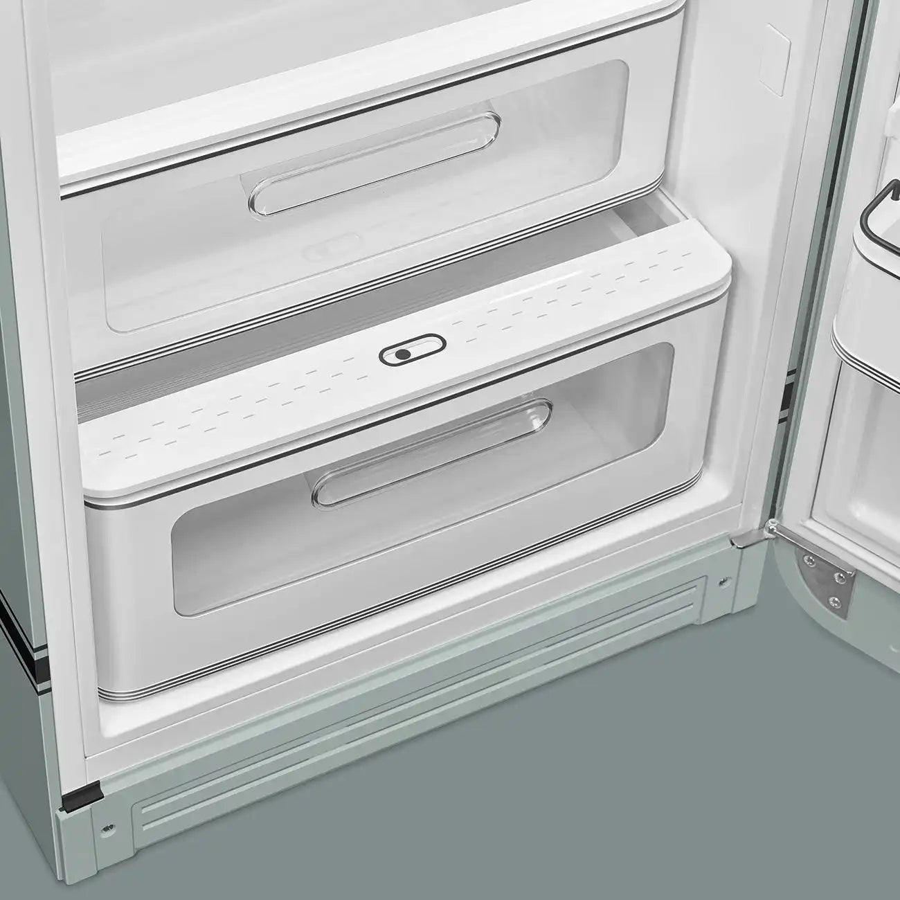 Porsche x SMEG Retro-Style Refrigerator (9.5 cu ft) - Shade Green