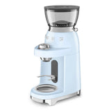 Multipurpose Conical Burr Coffee Grinder – Retro-Style Pastel Blue