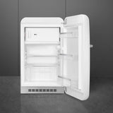 Retro-Style Refrigerator (4.3 cu ft, Right Hinge) - White