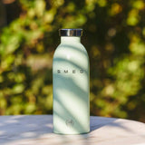 SMEG x 24Bottles® Insulated Stainless Steel Bottle (17 oz) - Pastel Green
