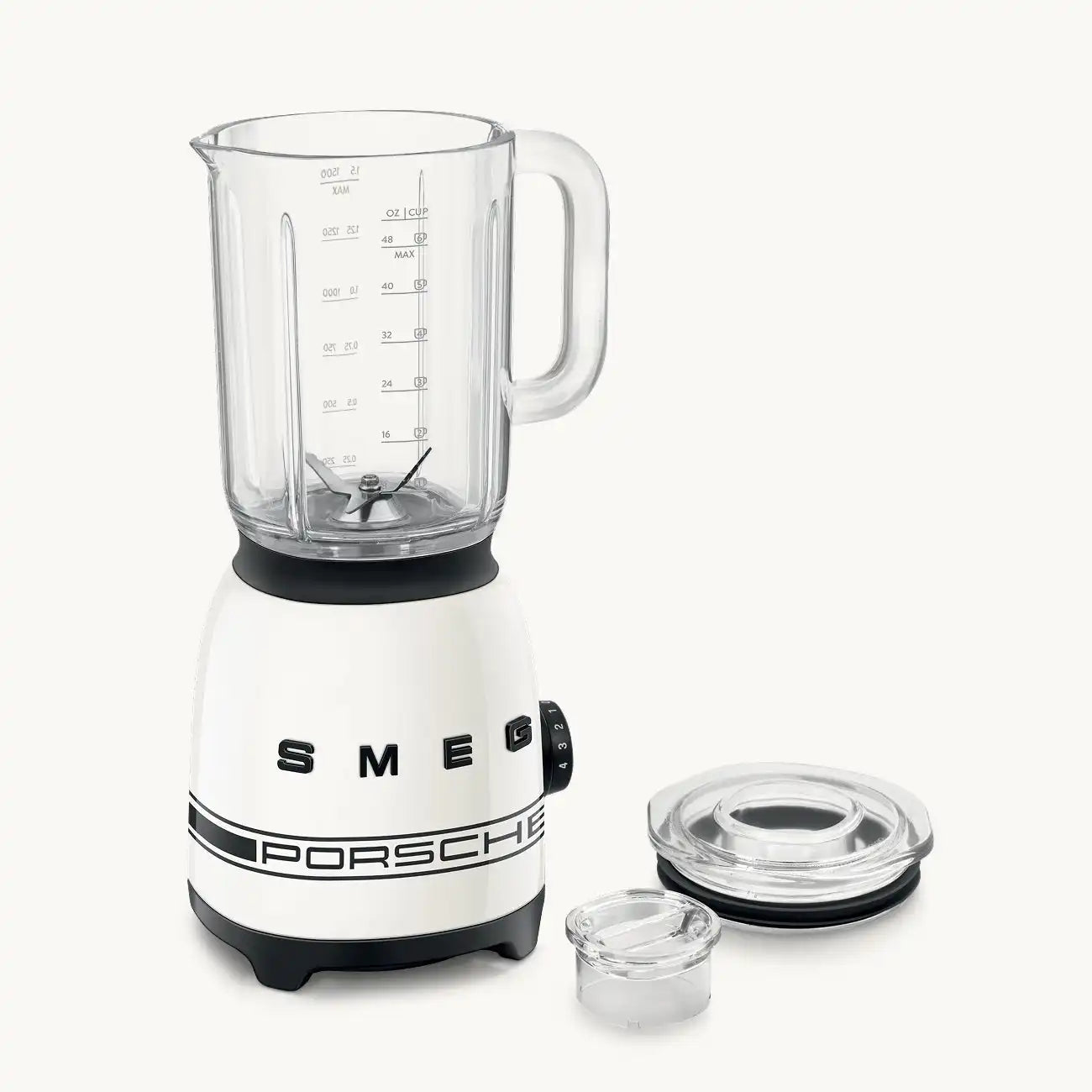 Porsche x SMEG Retro-Style Blender - Carrara White