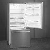 Bottom-Mount Refrigerator (16 cu ft, 30", Freestanding) - Stainless Steel