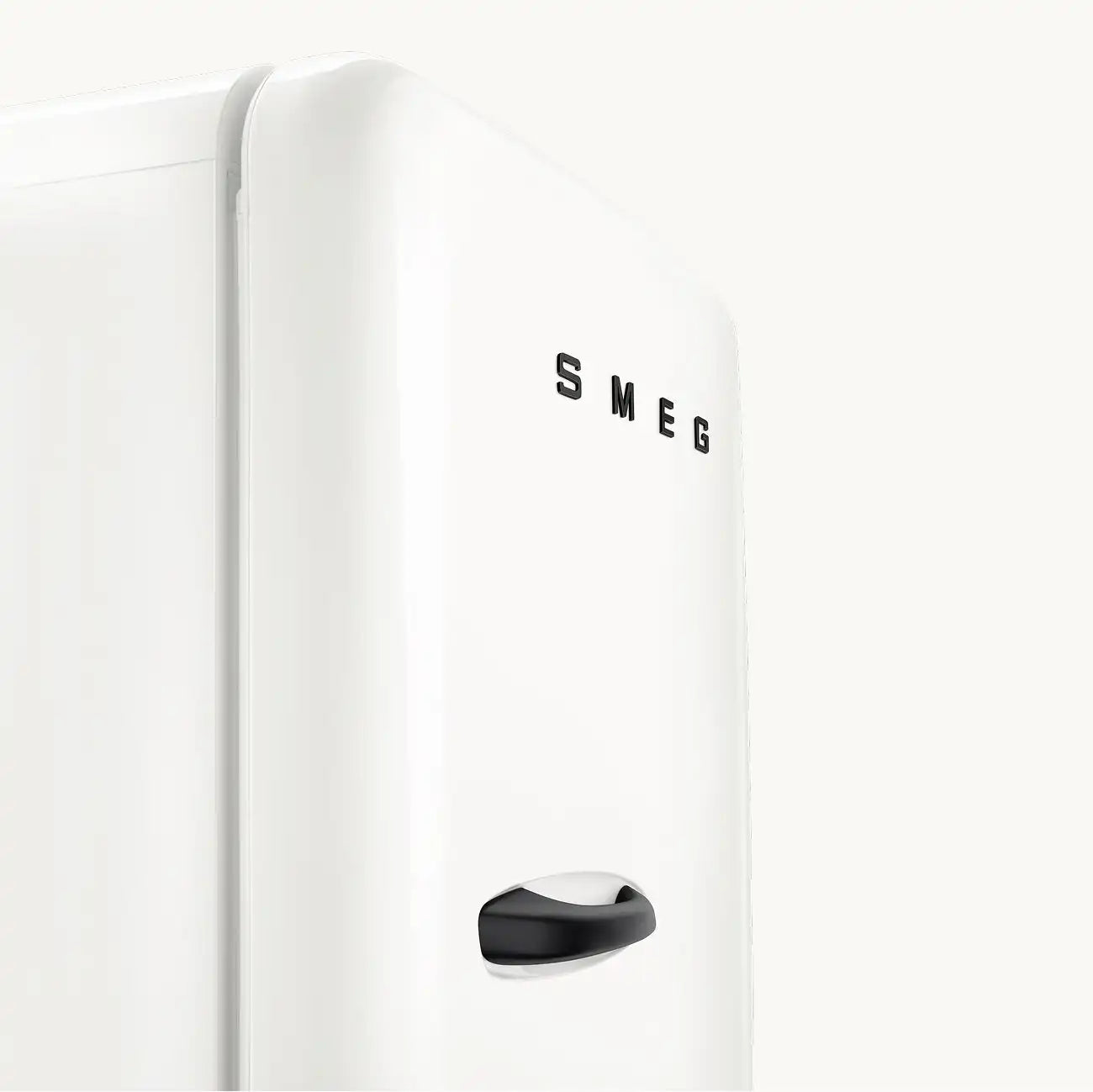 Porsche x SMEG Retro-Style Refrigerator (9.5 cu ft) - Carrara White