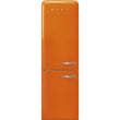 Retro-Style Refrigerator (12 cu ft, Left Hinge) - Orange