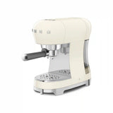 SMEG Retro-Style Manual Espresso Machine - Cream