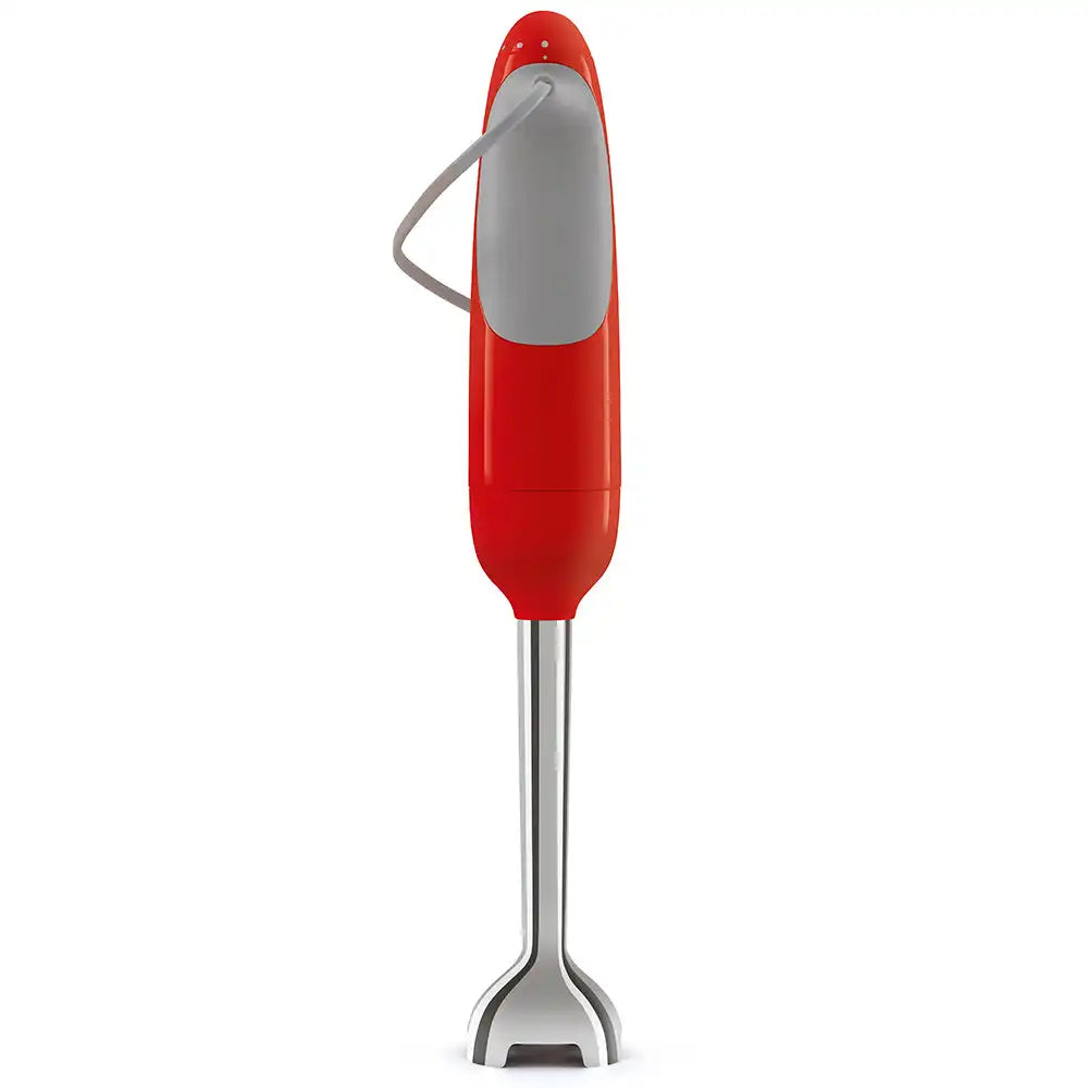 Retro-Style Hand Blender - Red