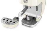Manual Espresso & Cold Brew Coffee Machine – Retro-Style Cream