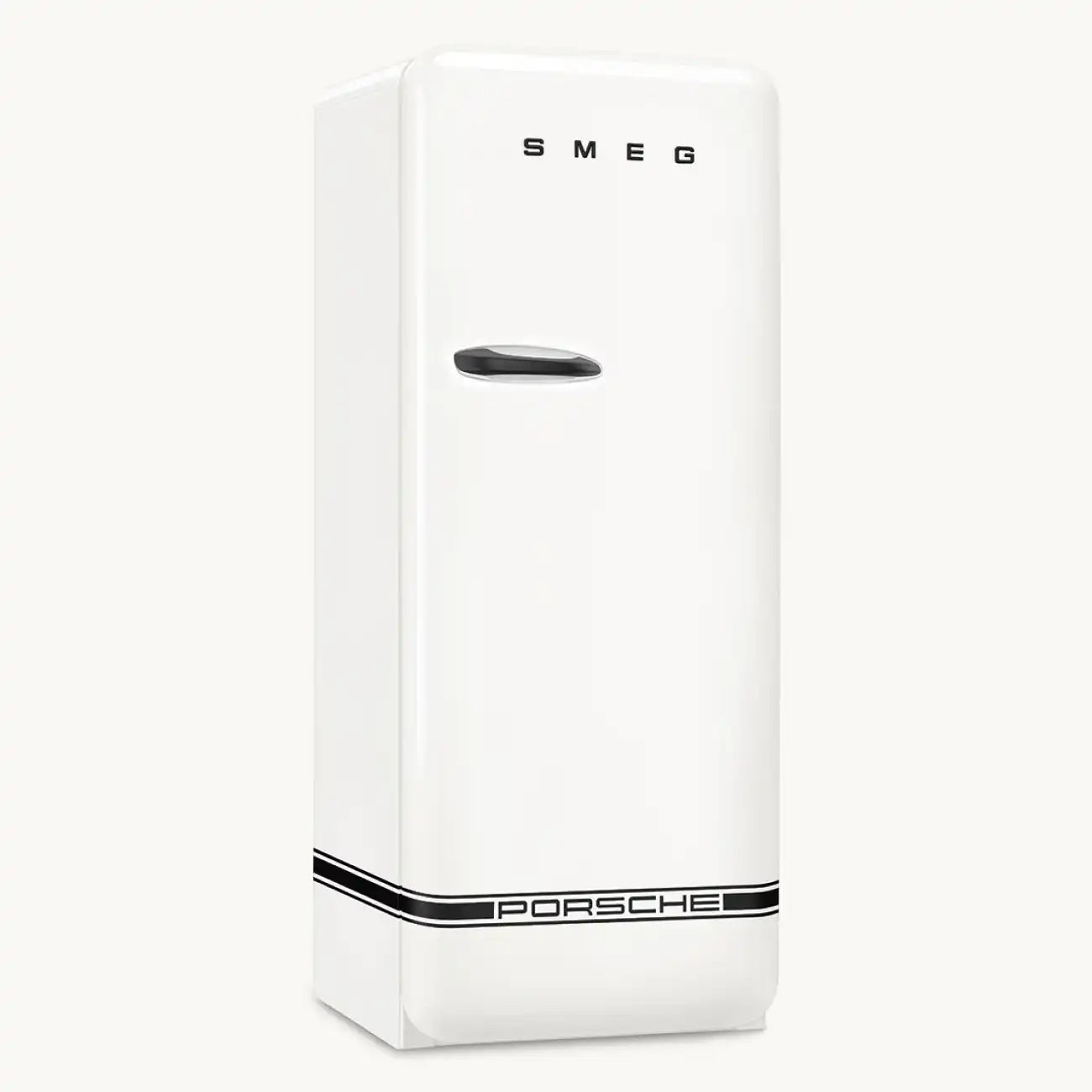 Porsche x SMEG Retro-Style Refrigerator (9.5 cu ft) - Carrara White